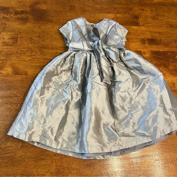 Marmellata Classics kids gray chiffon dress size 3t - Picture 5 of 6